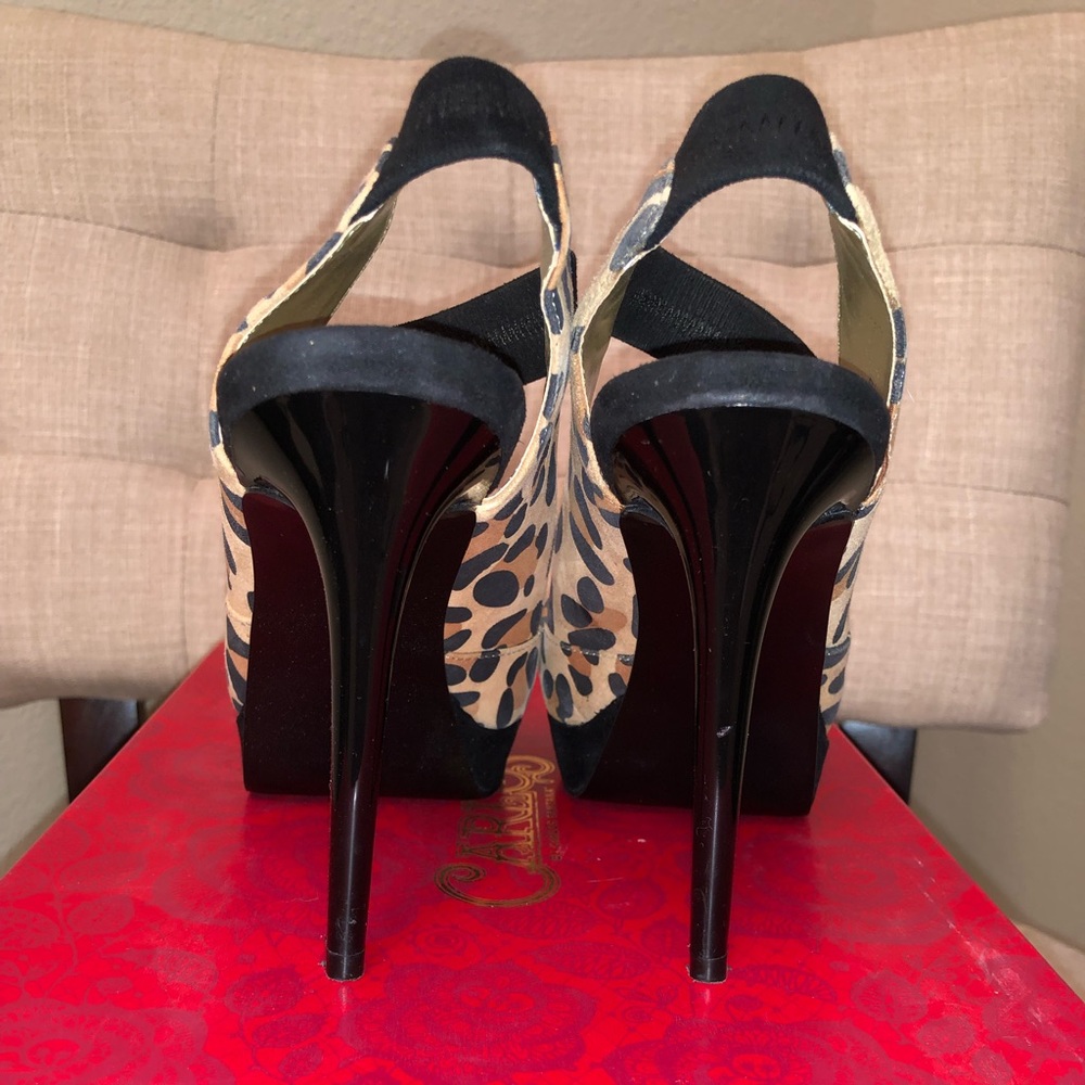 Cheetah High heels - Picture 3 of 6